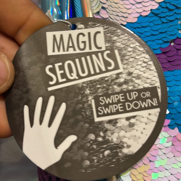 Magic Mermaid Sequins padded Kids Backpack. - Picture 10 of 10